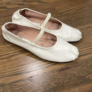 Zara Rushed Ballet Flats
